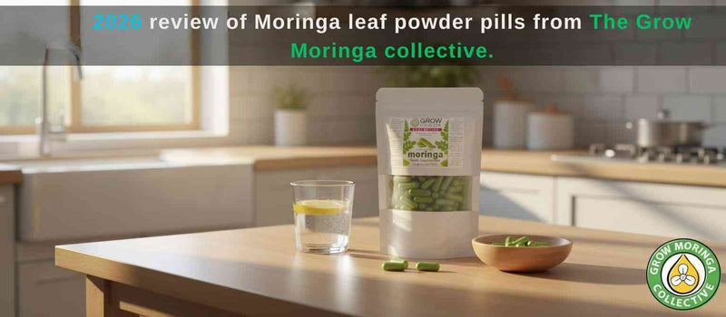 2026 Review of Moringa leaf powder pills from The Grow Moringa collective