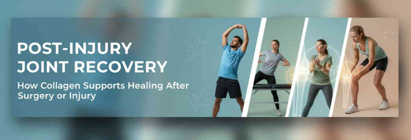 Post-injury joint recovery: How collagen supports healing after surgery or injury
