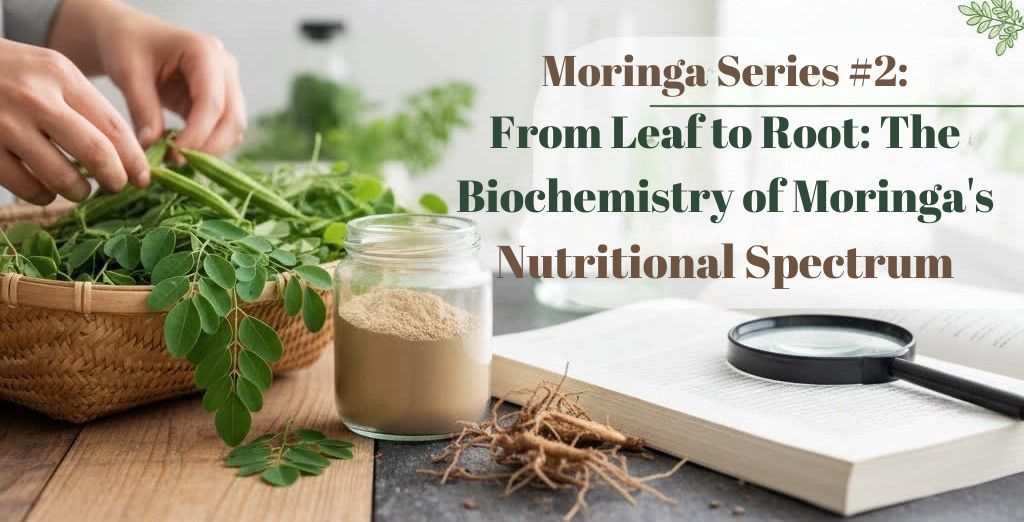 Moringa series #2: From Leaf to Root: The Biochemistry of Moringa’s Nutritional Spectrum