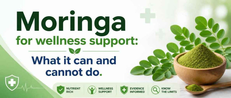 Moringa for wellness support: What it can and cannot do
