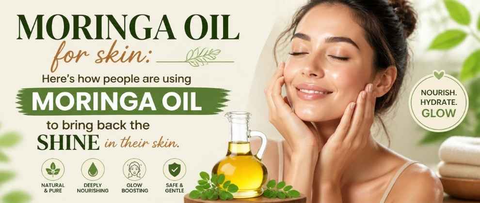 Here's how people are using Moringa oil to bring back the shine in their skin