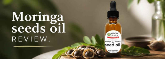 USDA Moringa Seed Oil product review from the Grow Moringa Collective