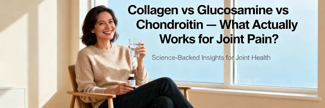 Collagen vs Glucosamine vs Chondroitin — What actually works for joint pain?