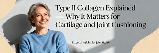 Type II collagen explained — Why it matters for cartilage and joint cushioning