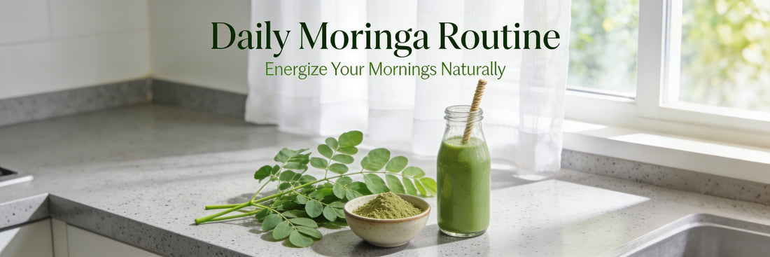 A Simple daily Moringa routine for energy, Metabolism and whole-body wellness