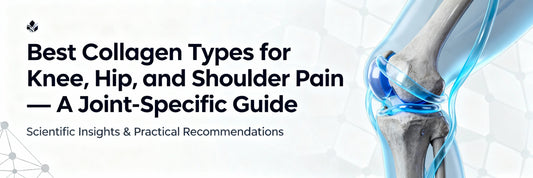 Best Collagen types for knee, hip, and shoulder pain — A joint-specific guide